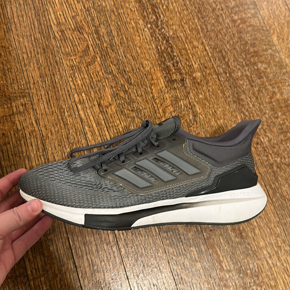 adidas gazelle silver green womens adidas EQ21 Run Shoes Dash Grey / Cloud White / Purple Tint  Heppo.com